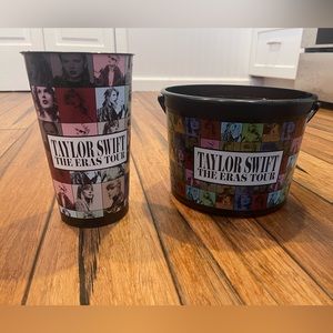 Taylor Swift Eras Tour Bucket & Cup